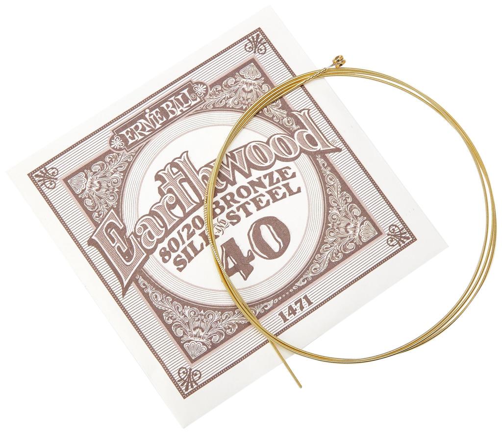 Ernie Ball 2047 Acoustic Guitar Strings EARTHWOOD SILK STEEL BRONZE EXTRA SOFT [Genuine] (10-50) & 80/20