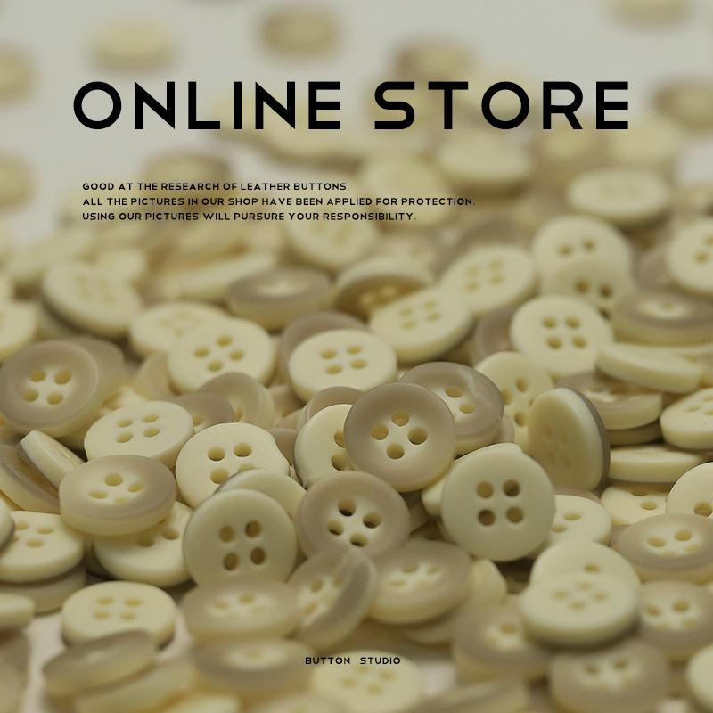 Рубашка с пуговицами из смолы с четырьмя ушками, воротник свитера, трикотажный кардиган с пуговицами, топ, универсальные украшения, аксессуары, пряжка