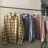 Мужская рубашка Maillard Wear в американском стиле в клетку, тонкое пальто для мальчиков, модная рубашка в корейском стиле