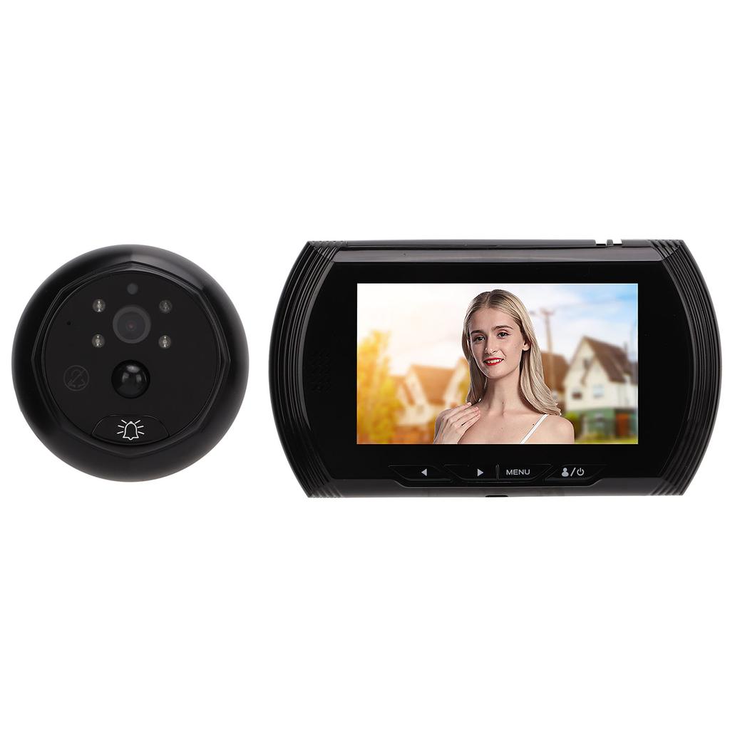 2MP 1080P Digital Door Viewer Peephole Camera 4.5in LCD Display Motion Detection Night Vision for