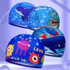 Детские шапочки для плавания для мальчиков и девочек, милые шапочки для плавания с героями мультфильмов, эластичные, мягкие, детские шапочки для плавания с принтом, аксессуары для бассейна