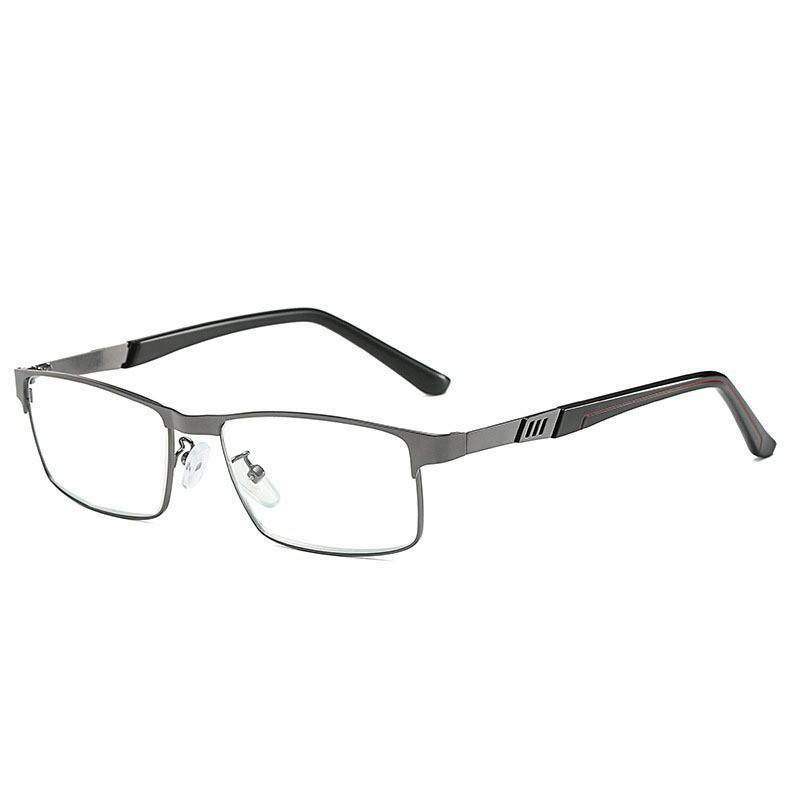 Stainless Steel Men Business Reading Glasses for Reader Mens Presbyopia Optical Eyeglasses +1.0 1.5 2.0 2.5 3.0 3.5 4.0