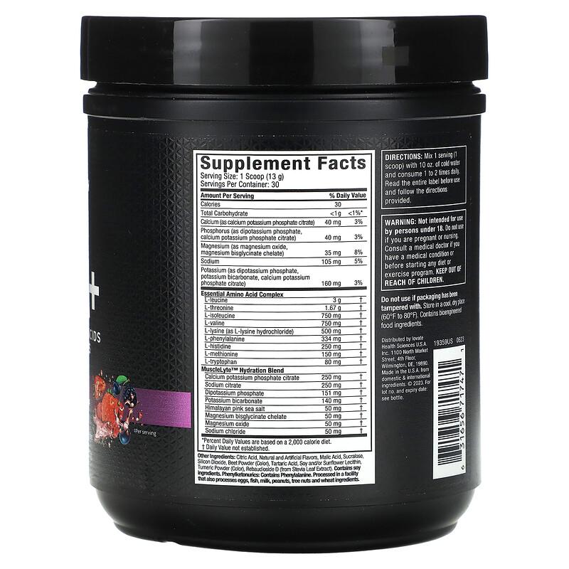 Platinum 100% EAA+, Fruit Punch, 13.86 oz (393 g)