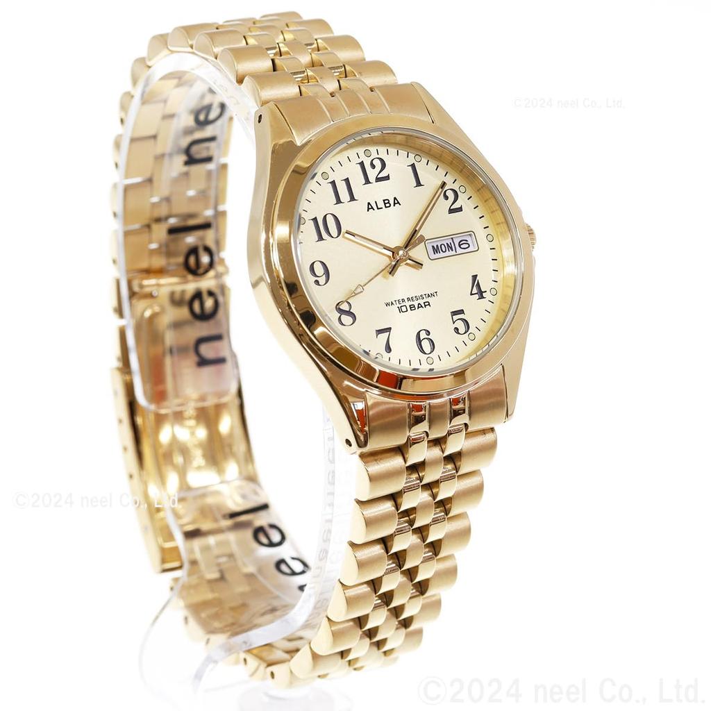 Alba Standard Quartz AQGK469 Champagne Gold [Seiko Watch] Men's