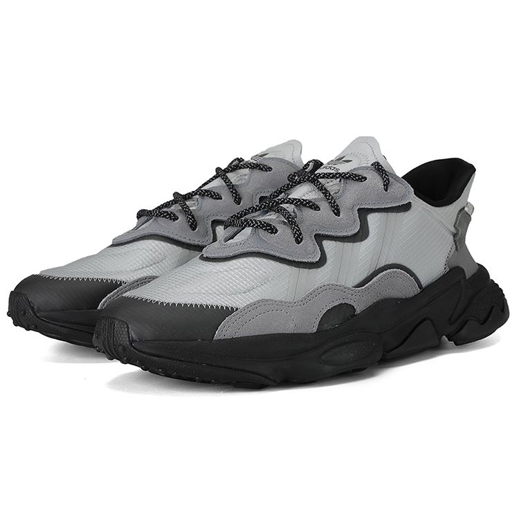 adidas Оригинальные спортивные повседневные кроссовки Originals Ozweego с низким верхом, унисекс, цвет дымчато-серый H68890