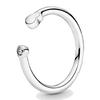 New 925 Sterling Silver Popular Ring Double Halo Rounded Eternity Radiant Teardrop Loved Script Crown Ring for Women Jewelry