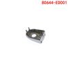 1x Серая накладка на ручку двери для Nissan Tiida 2005-2010 80644-ED000 80644-ED001 Замена автомобильной детали с одним отверстием/двумя отверстиями