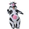 Надувной костюм коровы JOYBRO для забавного костюма коровы с фермы, идеально подходящий для косплея и подходящий для мальчиков и и одного размера, подходящий большинству детей, Хэллоуин, фестивали,