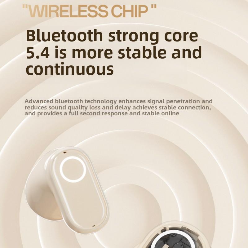 New Short-handle Bluetooth Earphones Wireless In-ear Ultra-long Endurance Earphones Reduce Noise