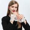 Autumn Lace Fake Cuff for Sweater Fake Sleeves Womens Horn Cuffs Embroidery Elastic Wrist Warmers Shirt Extension Sleeve
