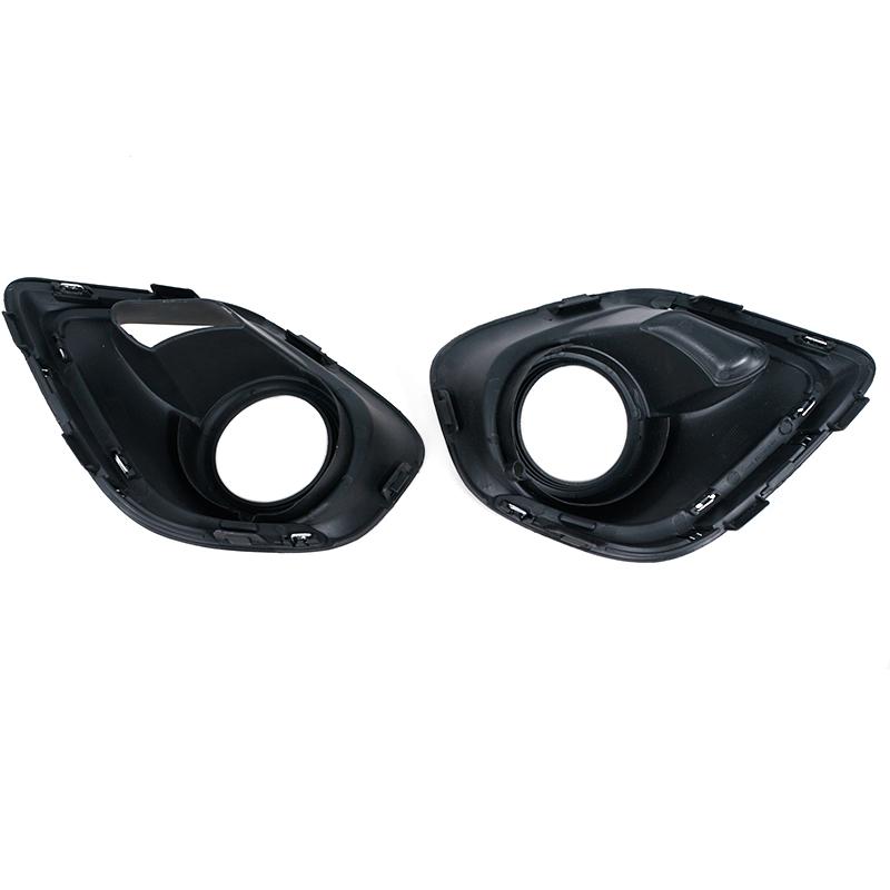 2 шт. для Mitsubishi ASX/Outlander Sport 2013 2014 2015 автомобиля, передний бампер, противотуманная фара, крышка, рамка, накладка, крышка капота, ободок