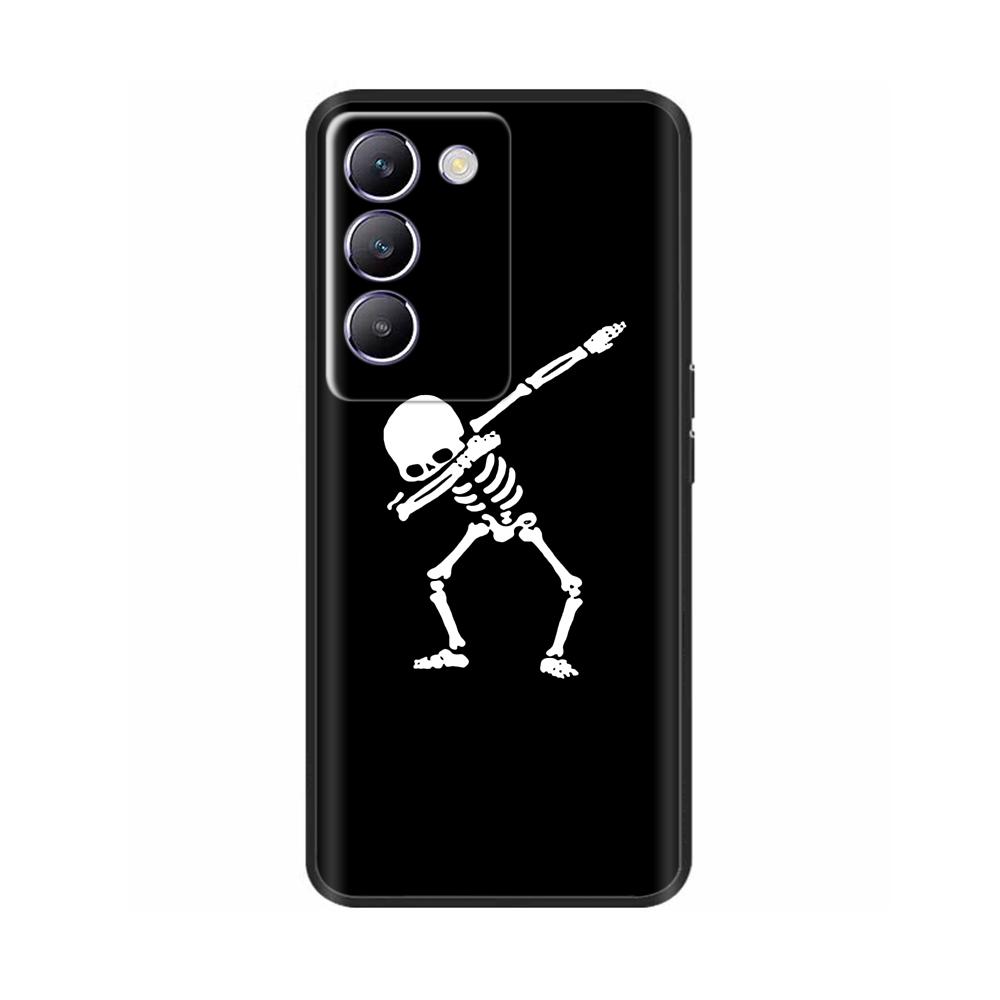 For Vivo V30 V40 SE Phone Case Shockproof Silicone Soft Bumper Cases For Vivo V40 SE V30 SE Luxury Painted Protection Back Cover