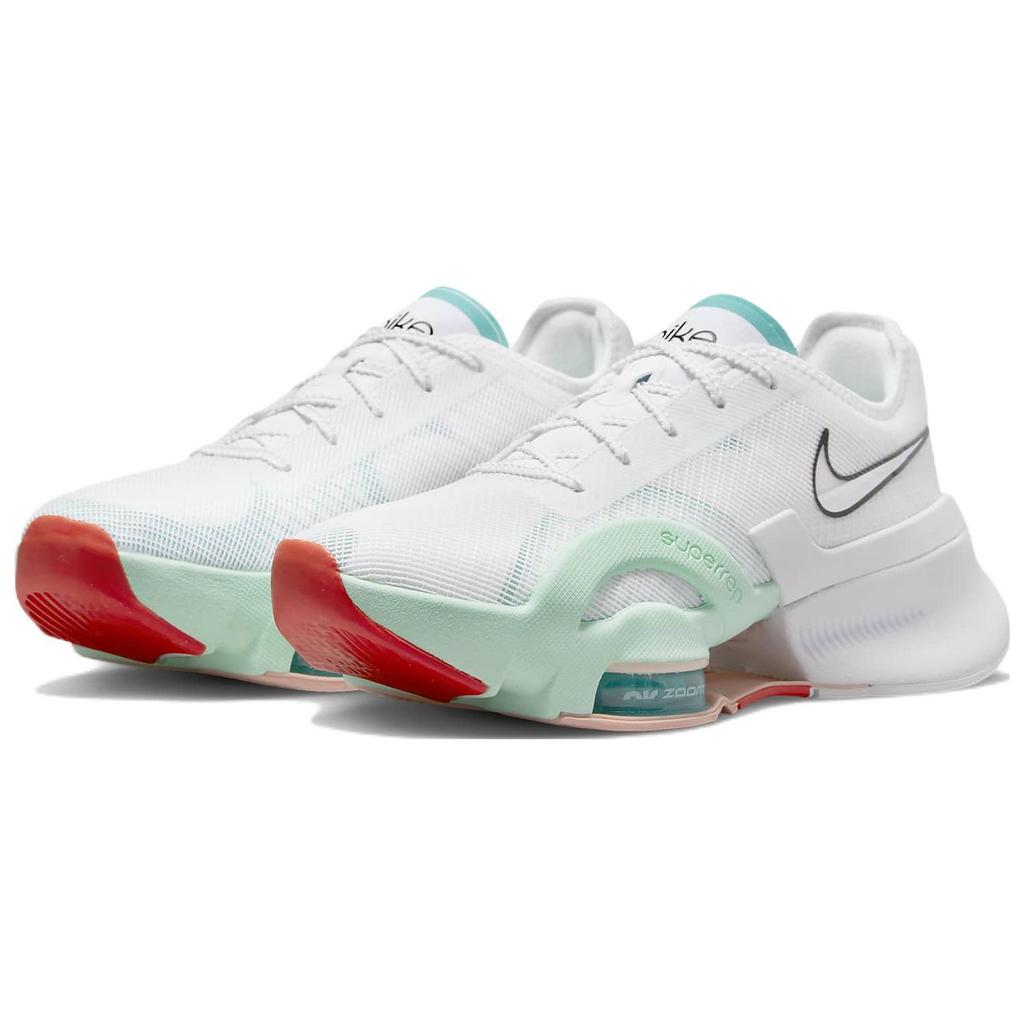 Nike Air Zoom SuperRep 3 Бело-бирюзовые женские кроссовки Barely Green Black DA9492-138