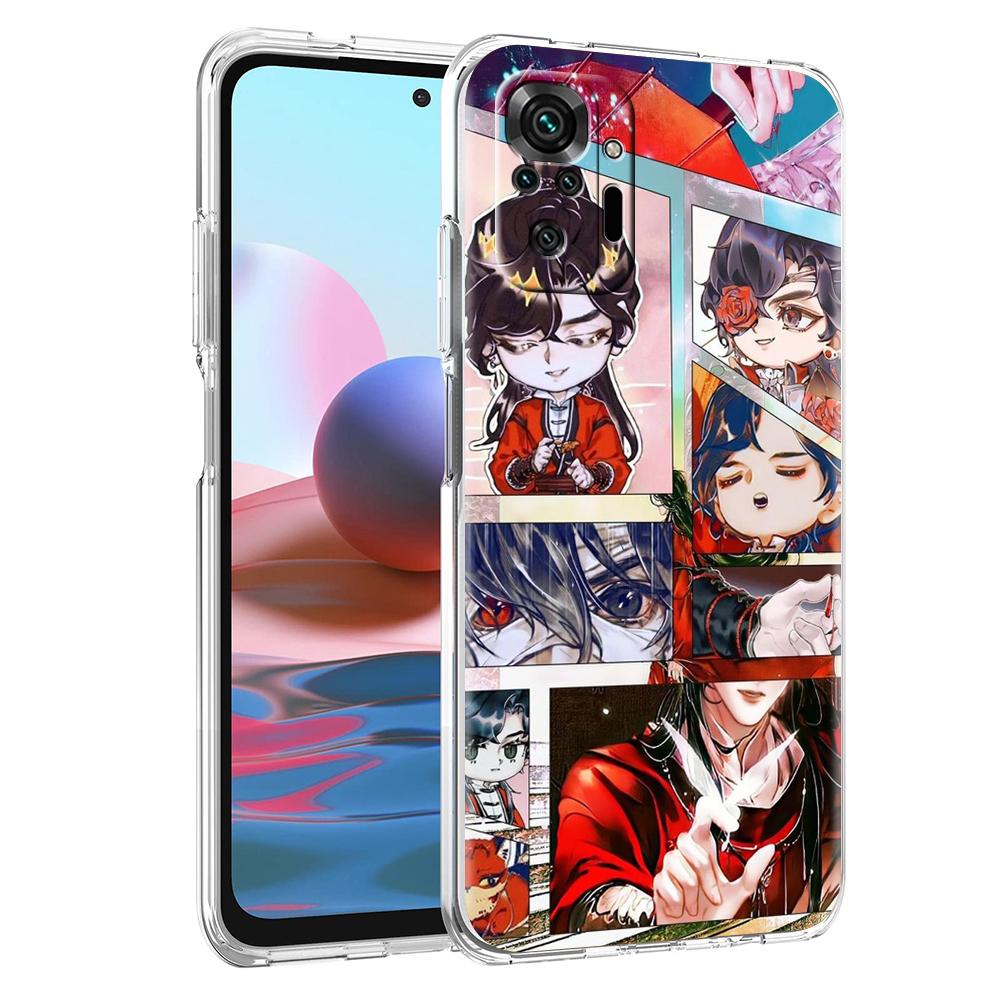 Чехол в стиле «Благословение небожителя» для Xiaomi Redmi Note 12 4G 11 10 Pro 5G 10C 10S 9S 9 9T 8T 9C 9A 8 8A 7 K50 K40