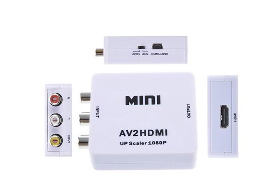 Конвертер AV в HDMI: Высокое разрешение, поддержка 1080P