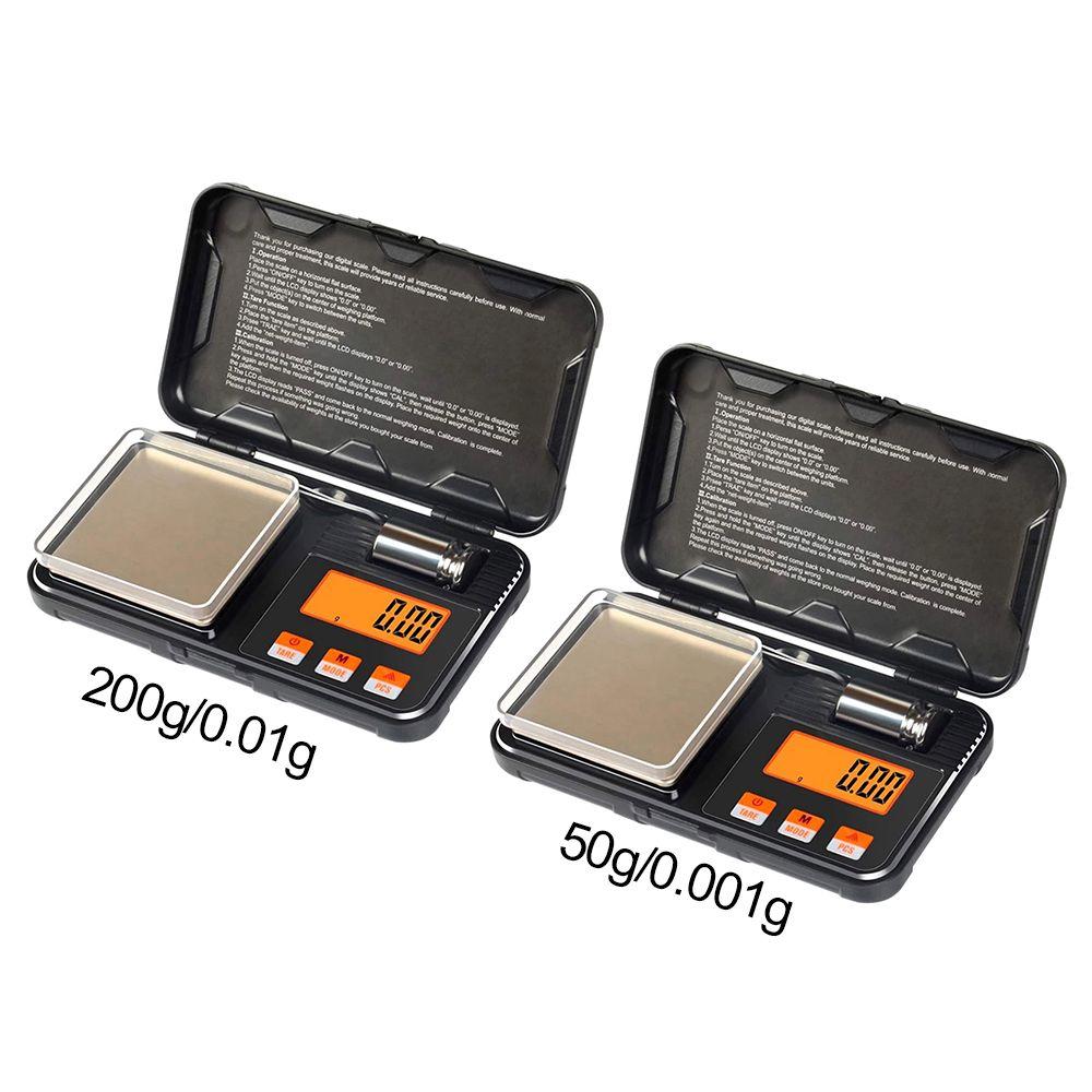 Mini Jewelry Scale Electronic Balance Electronic Scales Digital Scales 0.001g 50g/0.01g 200g