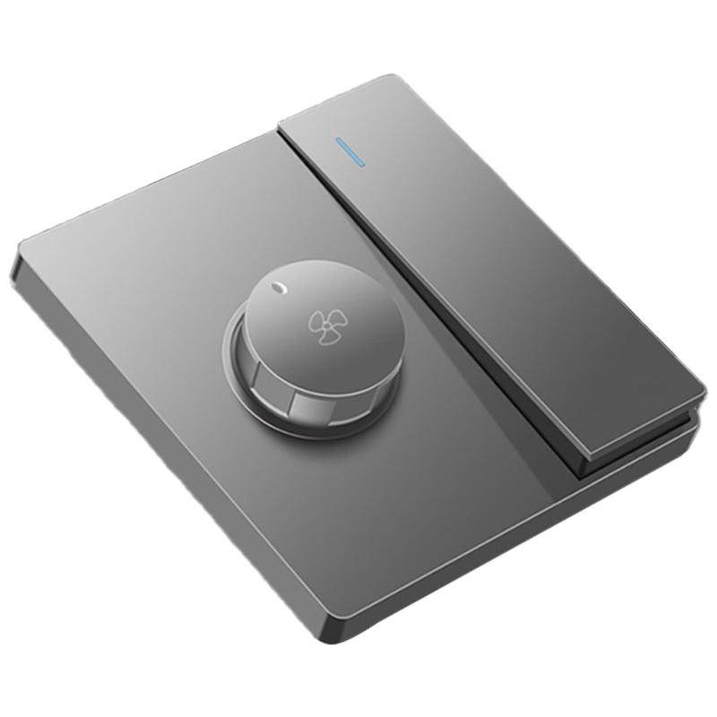 Бесступенчатый регулятор скорости для потолочного вентилятора, переключатель регулировки скорости, настенный вентилятор со скрытым монтажом, регулятор скорости, тип 86, для дома