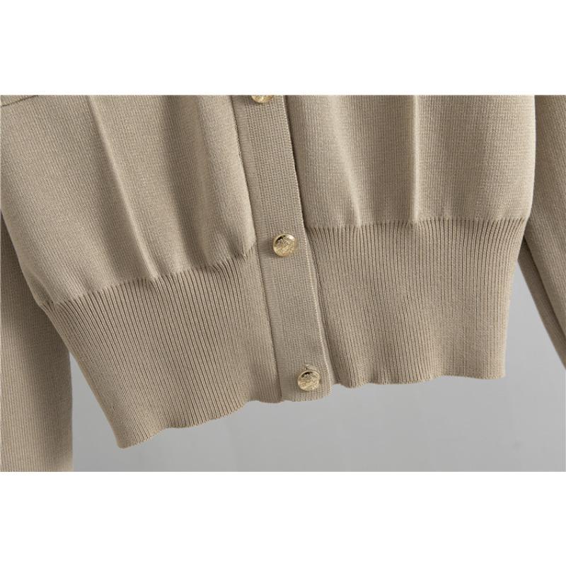 Knitted Suit Women's Sweater Spring and Autumn Sweet Gentle Wind Skirt Suit