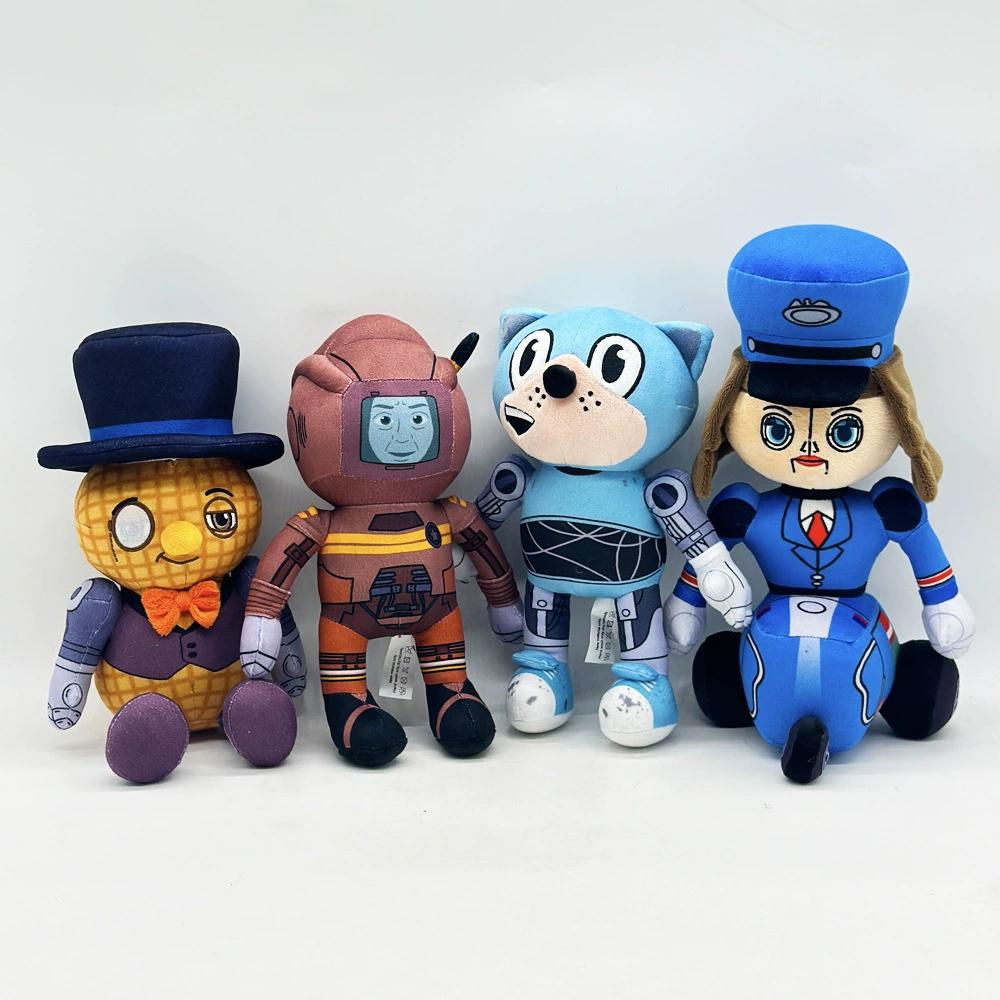 Плюшевые игрушки The Electric State Мультяшная набивная подушка Плюшевые фигурки The Electric State для комнаты фанатов Декор Подарки на день рождения Игрушки