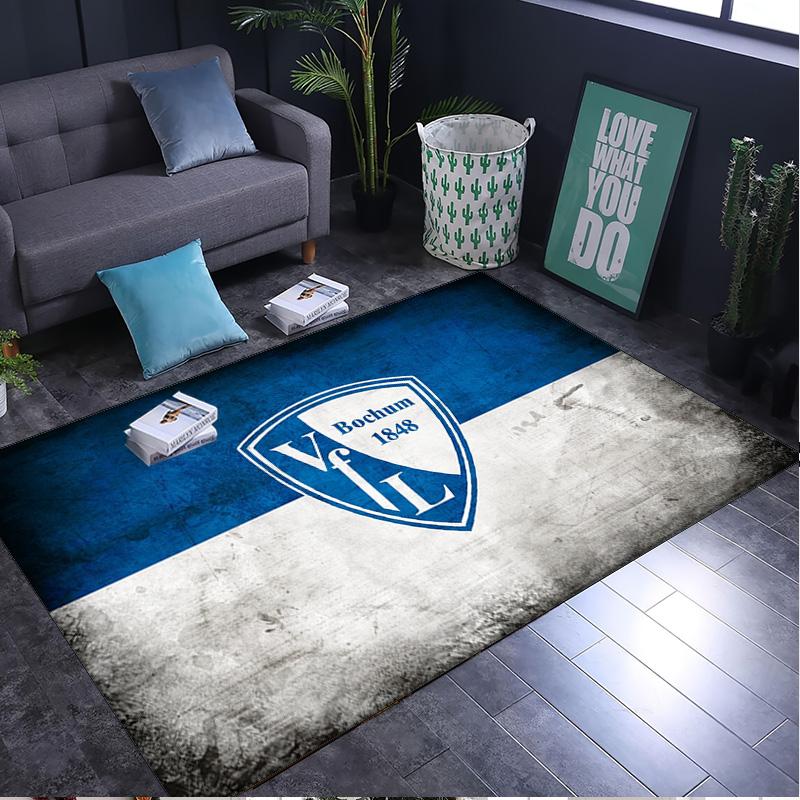 1PC rug Bochum Crest Carpet, Chair Rug,Area Rug for Office Bedroom living rooms bedroom, Doormat decor Christmas fan gifts