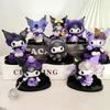 Милые фигурки Kuromi из серии «Оборотень», Коллекционные модели-игрушки, Настольное украшение для фанатов, Подарок, Декор для дома