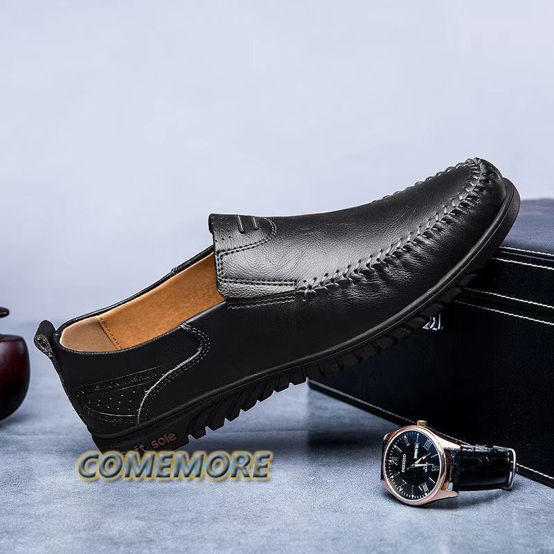 Мужские летние кроссовки высокого качества, роскошная мужская кожаная обувь ручной работы, повседневная уличная обувь для вождения на плоской подошве, Zapatos De Hombre
