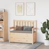 VidaXL Bench Living Room Seat Entryway Bench Storage Bench Living Room Furniture Home Interior 112.5x51.5x96.5 Cm 823559