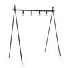 Folding Tripod Camping Rack for Clothes Drying & Travel Organization