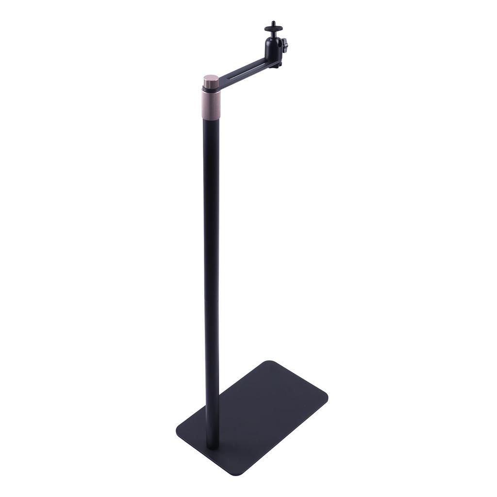 Projector Floor Stand Carbon Steel Height Adjustable Hide Against Wall Mount Bracket Shelf for Camera Gimbal Mobile