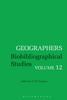 Книга Geographers : Biobibliographical Studies, Volume 12