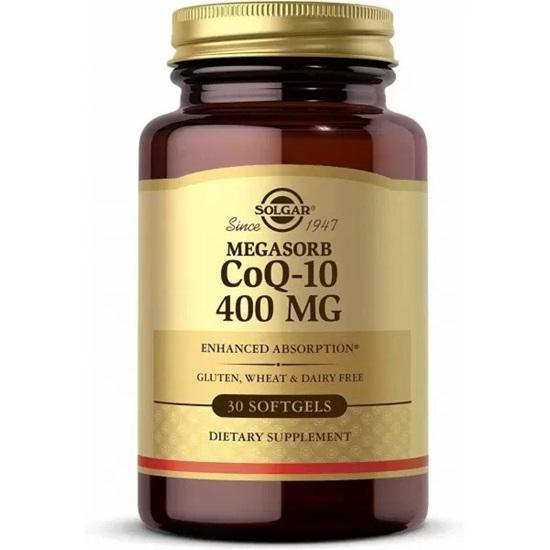 Solgar - Megasorb CoQ-10, 400 mg.