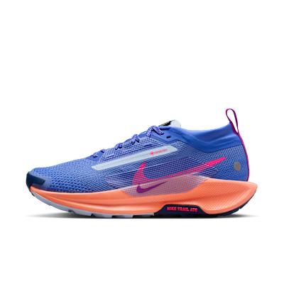 Женские кроссовки Nike React Pegasus Trail 5 Gore-Tex Сапфировый Гидроген Блю Розовый (Женский)