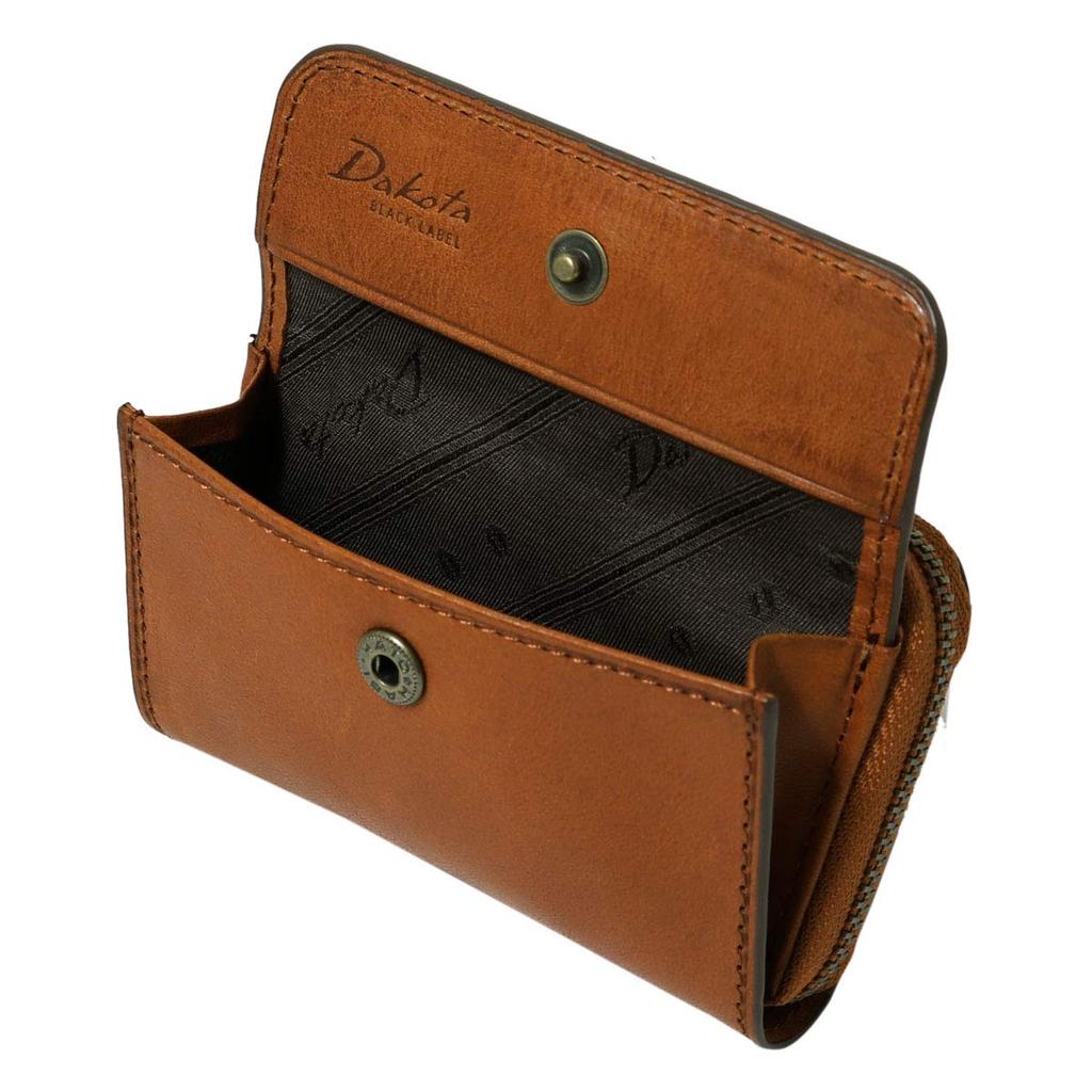 Черный кошелек из натуральной кожи Minimo Brown [Dakota Label] мужской BL-627605-40