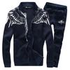 ResetV Casual Sports Long-sleeved Trousers Suit for Men and Youth
