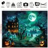 Halloween polyester background - ideal for parties, bedrooms, living rooms, outdoor banners, and photo studio backgrounds