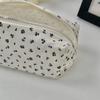 Multifunctional Pen Bag Floral Print Pencil Case Cute Stationery Organizer  School Office