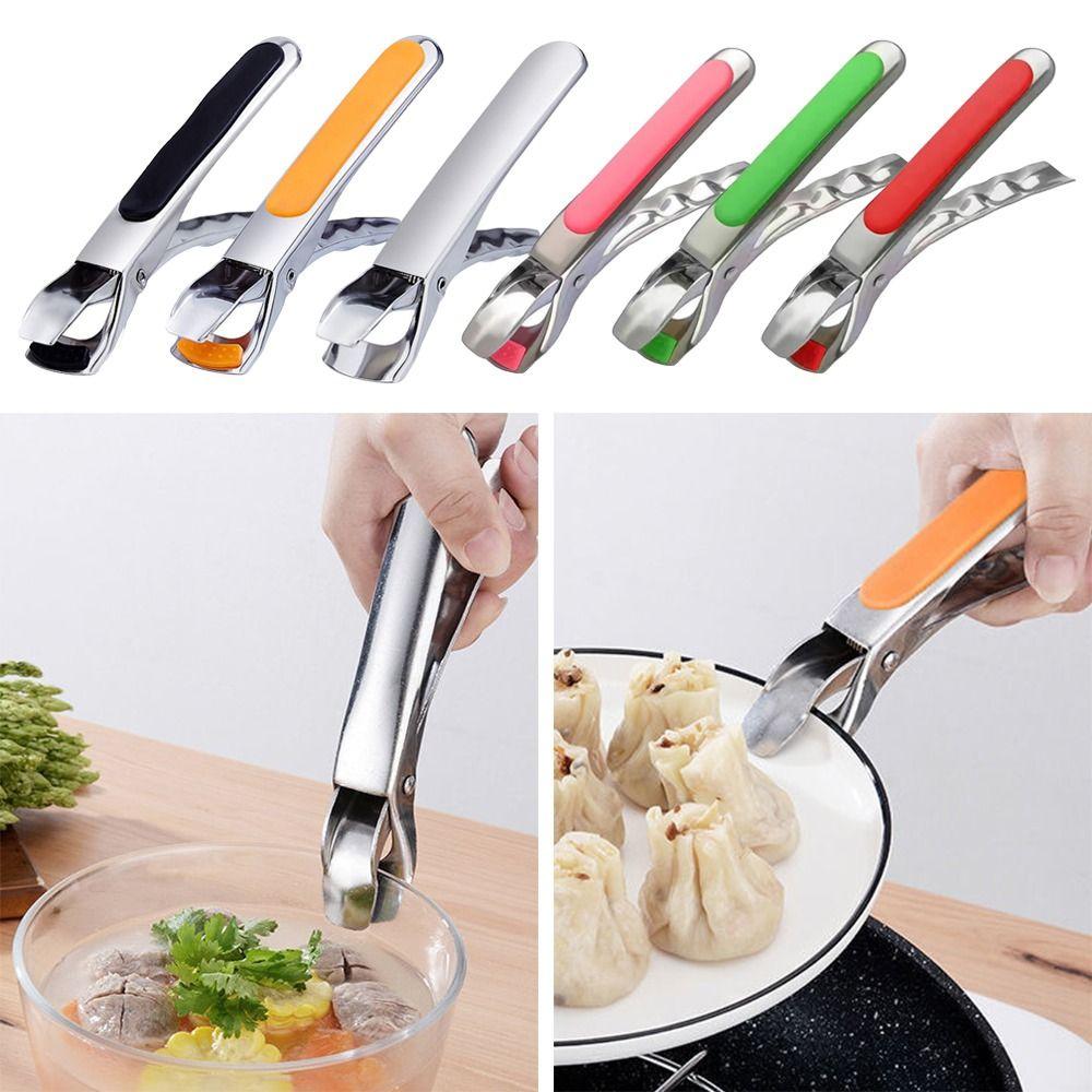 Anti-hot Clip Lifter Gripper Plate Bowl Dish Pot Holder Anti Scald Clip Kitchen Supplies Bowl Clamp