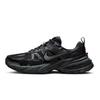 Nike V2K Run Амортизация Устойчивая к истиранию Амортизация, Износостойкие Низкие Беговые Кроссовки Унисекс Черный Серебристый FD0736-001(Team80-S-BOX)