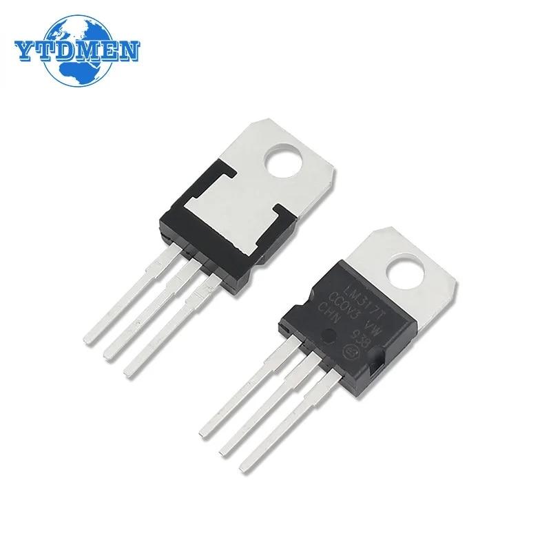 40 шт. регуляторы напряжения IC TO-220 L7805 L7806 L7809 L7812 L7815 L7905 L7909 LM317T Mosfet Transistor Ассортиментный комплект