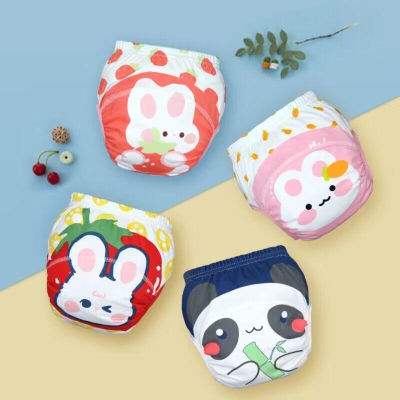 1 шт. детские обучающие карманные подгузники вкладыши моющиеся трусики подгузники чехол обертка костюм 6 слоев младенец