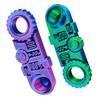 3D Printed Fidget Ring Toy Stress Anxiety Relief 5-in-1 Gear Spinner Sensory Toy Kids Adults Portable Travel Mindful Meditation Fingertip Spinning Toy