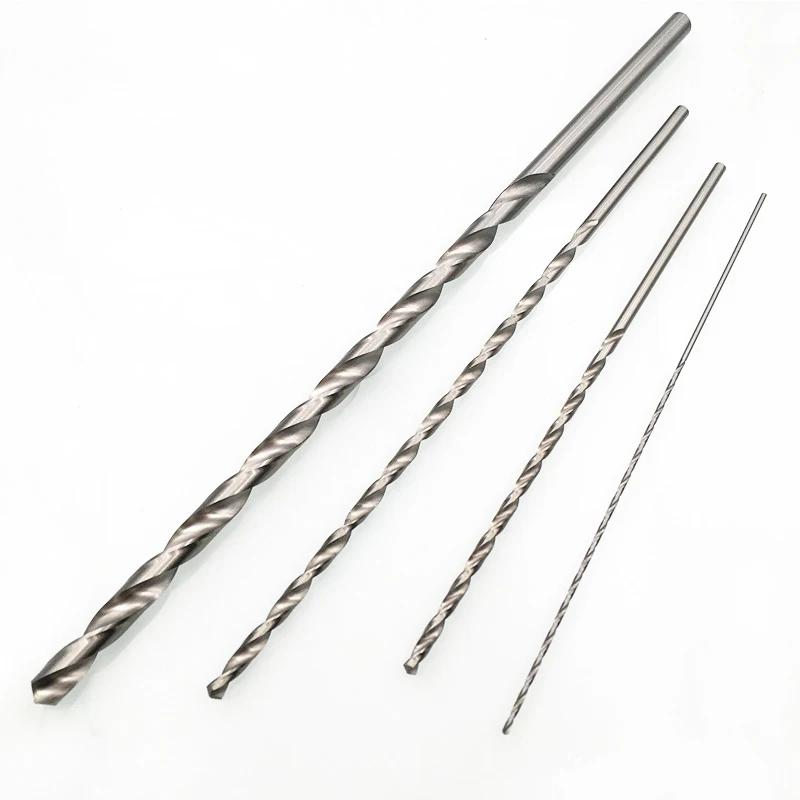 1-20mm Lengthen Drill Bit 160/200/250/300mm Extra-long Metal Wood Plastic HSS High Speed Steel Straight Shank Twist Drill Bit