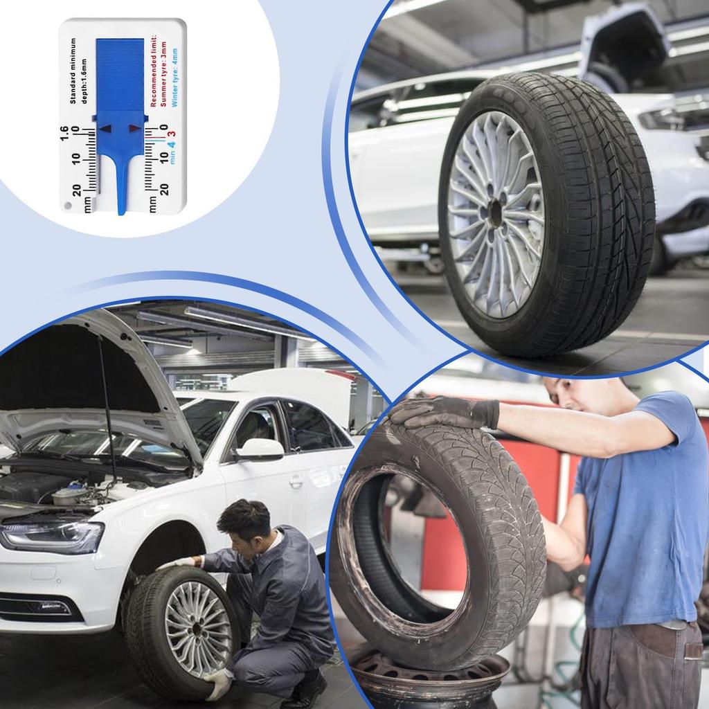Измеритель глубины протектора шин, Инструмент для измерения глубины протектора шин - 0-20 мм