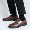 Brogue Men's Formal Leather Shoes Trendy Youth Design Style Outdoor Leisure Business Party Daily Office Wedding Shoes 38-46