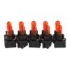 10Pcs T5 5 Led Bulb W1.2Wcar Interior Lights Dashboard Heating Indicator