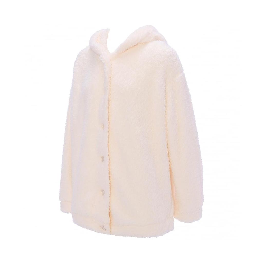 AMOSTYLE Fluffy Hoodie 1602 Size F (Green)