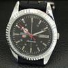 ВИНТАЖНЫЕ АВТОМАТИЧЕСКИЕ SEIKO 5 6309A ВОССТАНОВЛЕННЫЕ ЯПОНСКИЕ МУЖСКИЕ ЧЕРНЫЕ ЧАСЫ a442843-1