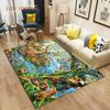 Animal World Carpets for Living Room Bedroom Large Carpet Kids Play Area Rugs Child Room Game Floor Mats