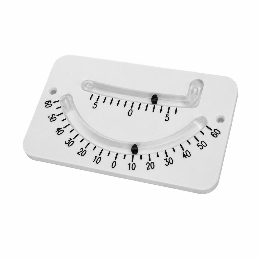 Dual Scale Inclinometer ±45° Accurate Measurement for Off Road Vehicle Truck RV Trailer Boat