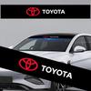 Автомобильные наклейки на солнцезащитный козырек Декоративные на лобовое стекло для chr Corolla Camry rav4 Yaris hilux prius avensis auris Fit